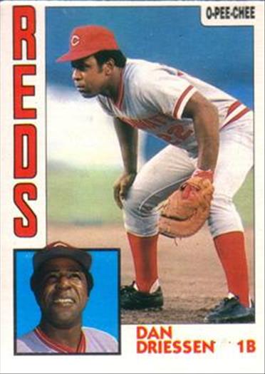 1984 O-Pee-Chee Baseball Cards 044      Dan Driessen